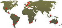 Worldwide distribution
